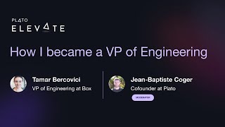 How I became a VP of Engineering  Tamar Bercovici VPE at Box [upl. by Stortz]