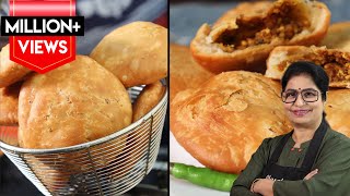 Urad daal ki Khasta Kachori recipe kaise banaye  Halwai style me puffy amp tasty amp crispy chutney [upl. by Kcirreg]