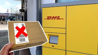 Retoure an Packstation mit QRCode mobiler Paketschein ohne Drucker [upl. by Demahom]