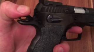 Tanfoglio Stock 3 trigger job [upl. by Garap]