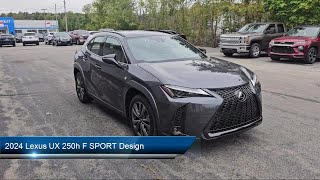 2024 Lexus UX 250h F SPORT Design Sport Utility Lordstown Youngstown Warren Niles Austintown [upl. by Neelak91]