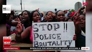 South Africa Police Brutality Protest in Joburg Over Death of Nigerian in Police Custody  NC Now [upl. by Hirza]