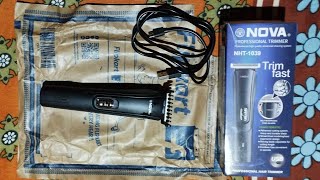 Review of Nova NHT1039 Affordable Trimmer  Kiran Ghosh [upl. by Ynoble550]