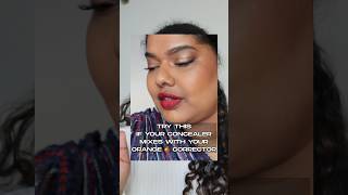 Cover up dark circles using THIS technique darkcircles colorcorrector makeuptips [upl. by Nauqan]