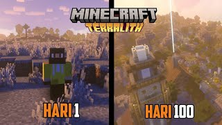 100 Hari di Minecraft Terralith [upl. by Eberhart]