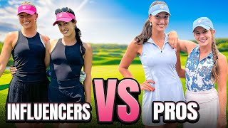 Influencers vs Golf Professionals  Losers Drink a Gross Concoction 9Hole Golf Showdown [upl. by Ynohtnaleahcim110]