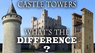 The difference between types of castle TOWERS [upl. by Kaufman425]