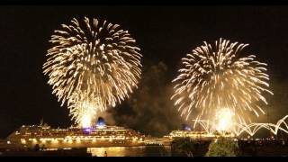 Madeira Island fireworks 2015 the end 4K [upl. by Aidnahs]