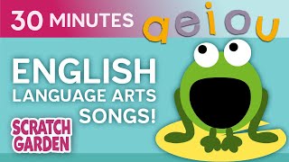 English Language Arts Songs  Learning Songs Collection  Scratch Garden [upl. by Mattie]