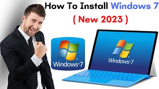 How to Install Windows 7 2023  Install Windows 7 on VirtualBox [upl. by Raual]