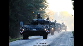 2021 VJTF Puma  Gefechtsverband im Straßenmarsch [upl. by Eecyaj]