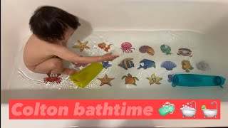 How I bath my toddler16monthsColtonFilAmsSunday morning [upl. by Zwick450]