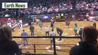 Cowboy Pinball game leaves watchers shocked and a participant unconscious [upl. by Norman103]