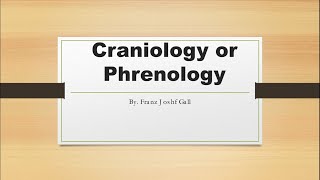 Craniology or Phrenology hindiurdu Spot Psychology [upl. by Erdried965]