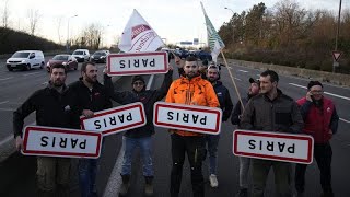 Agricultores portugueses manifestamse esta quintafeira por quotcondições mais justasquot [upl. by Yob211]