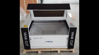 CO2 LASER ENGRAVING CUTTING MACHINE VANKLASER VANKCUT SERIES [upl. by Airolg362]