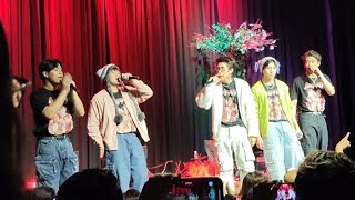 Fancam BGYO sings PATINTERO at BGYOBONFIR3 3rd Anniversary Thanksgiving Concert [upl. by Zachar495]