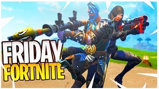 Ali and I Pretending To be in the Friday Fortnite Tournament [upl. by Nathanael]