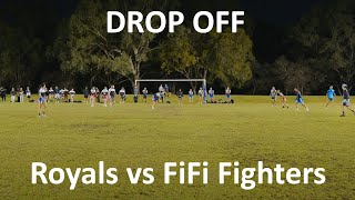 DROP OFF ONLY Grand Finals  Royals vs FiFi Fighters  Homebush Monday Oztag  Div 3 [upl. by Plath]