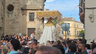 MAGNA MARIANA JEREZ 2024 La Misericordia por la calle Merced con Saeta Jerezana [upl. by Rosetta63]