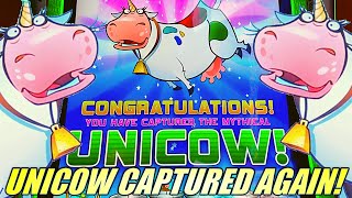 MYTH NO MORE MYTHICAL UNICOW CAPTURED AGAIN 🐮 INVADERS ATTACK FROM PLANET MOOLAH Slot Machine [upl. by Adaiha]