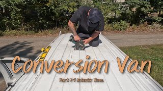 Complete Chevy Conversion Van Interior Build  DIY [upl. by Woothen]