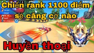 Zing speed mobile  Đi rank Huyền thoại 1k100 điểm có gì căng [upl. by Leesa]