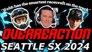 Cooper Webb amp Levi Kitchen Win Big in Seattle  DBs Overreaction  2024 Seattle Supercross [upl. by Marta]