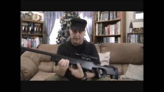 AGM MP002 L96 Airsoft Sniper Rifle review part 1 of 2 [upl. by Engleman19]