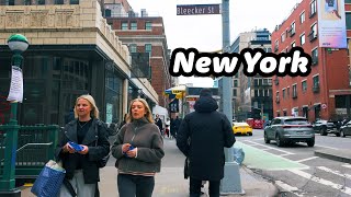 NYC Walk 4K🗽 NoHo 🌸 PlantShed Cafe ☕️ Cooper Union College 🎨 Astor Place 🚕 Lower Manhattan [upl. by Lottie]