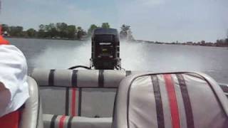 Hydrostream Vegas XT 800 foot drag holeshot 80 MPH  8000 RPM [upl. by Shurlocke]