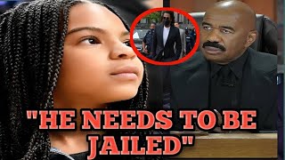 Steve Harvey Threatens To Get Jay Z Arrested For Brutally Beating Blue Ivy [upl. by Novyaj]