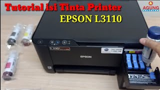 Cara isi tinta Printer EPSON L3110 Tutorial isi tinta Printer EPSON L3110 [upl. by Attemaj857]