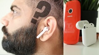 Apple Airpods Unboxing and First Look  35mm Jack Dead 😭 [upl. by Damick743]