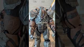 Having fun in my Rhino cosplay at fanexposf cosplay cosplayer marvel rhino spiderman fanexpo [upl. by Nadabb]