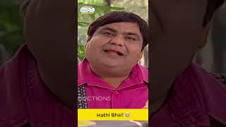 Hathi Bhai tmkoc tmkocsmileofindia jethalal trending viral comedy funny funnyvideo [upl. by Lahcsap]