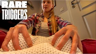 Rare ASMR Triggers Gripping Rubbing Massaging [upl. by Acinnad930]