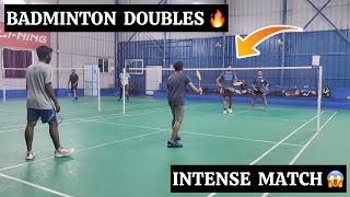 Men’s Doubles Match Highlights💥👌🏻 Badminton Unlimited  badminton nationalbadminton trending [upl. by Jovi972]