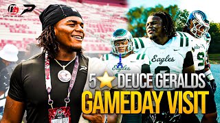 5⭐️ DEUCE GERALDS Gameday visit EXCLUSIVE 🏈 South Carolina vs LSU Showdown INSANE ENDING [upl. by Anelac]