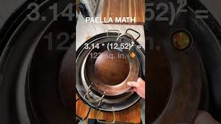 Paella Math shorts [upl. by Hewet]