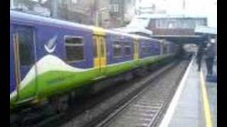 Class 313 at Dalston Kingsland [upl. by Robers]