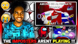 Among Us Animation quotRODAMRIXquot ALTERNATE SEASON 1 Part 1  6  My REACTION [upl. by Siaht]