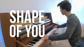 Ed Sheeran  Shape of You Piano cover  Peter Buka [upl. by Uthrop]