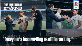 England beat Ireland reaction  Ellis Genge Ollie Lawrence George Furbank  Guinness Six Nations [upl. by Novia]