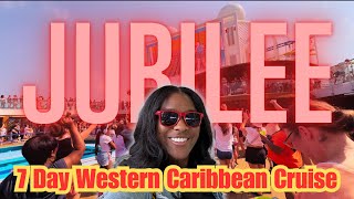 CARNIVAL JUBILEE Things to Do On A 7 Day Western Caribbean Cruise FULL REVIEW [upl. by Ennaul183]