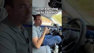 Mercedes Drive Pilot 95 in the SClass ⭐️ Legal SAE Level 3 driving 👨‍✈️ [upl. by Summers]