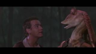 All Jar Jar Binks Scenes Part 1 [upl. by Irrok]