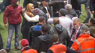 Riots Royal Antwerp  Eupen 30042016 [upl. by Selmore]