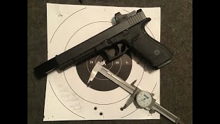 glock 40 10mm hunting set up at 100 yards [upl. by Bevers]