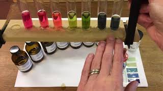 Acids and alkali with universal indicator [upl. by Tawsha856]